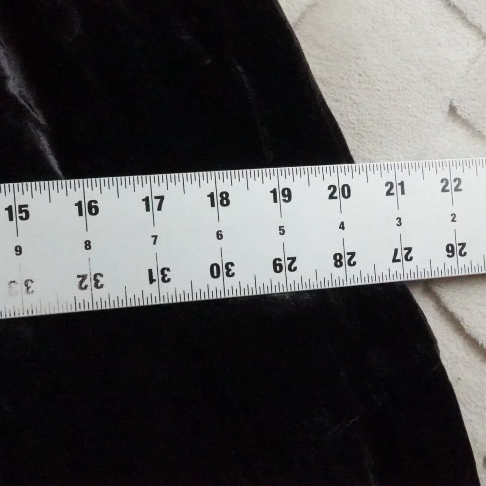 By Anthropologie The Somerset Maxi Dress Velvet Edition Womens Medium - Picture 9 of 12